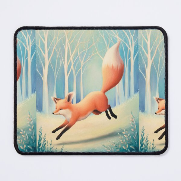 Item preview, Whimsical Fox. Fantasy cute fox, magical forest, enchanting woodland, vintage fox designed and sold by FoxVibes.