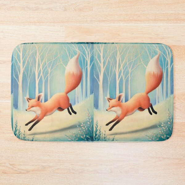 Item preview, Whimsical Fox. Fantasy cute fox, magical forest, enchanting woodland, vintage fox designed and sold by FoxVibes.