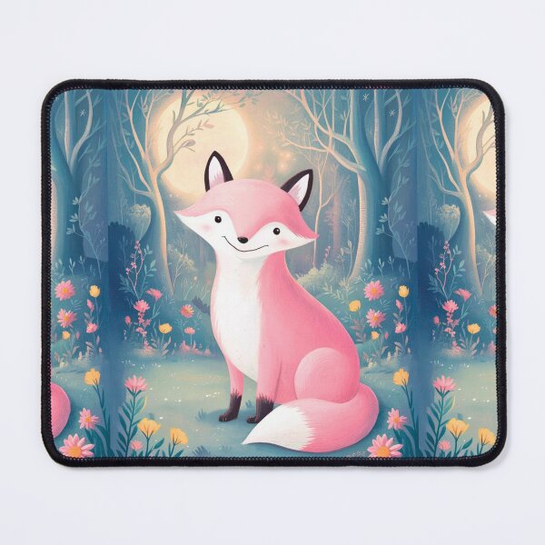 Item preview, Whimsical Fox. Fantasy cute fox, magical forest, enchanting woodland, vintage fox designed and sold by FoxVibes.