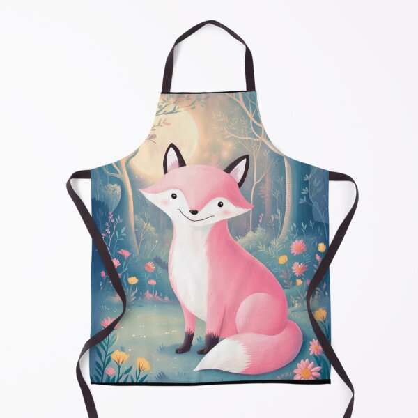 Item preview, Whimsical Fox. Fantasy cute fox, magical forest, enchanting woodland, vintage fox designed and sold by FoxVibes.