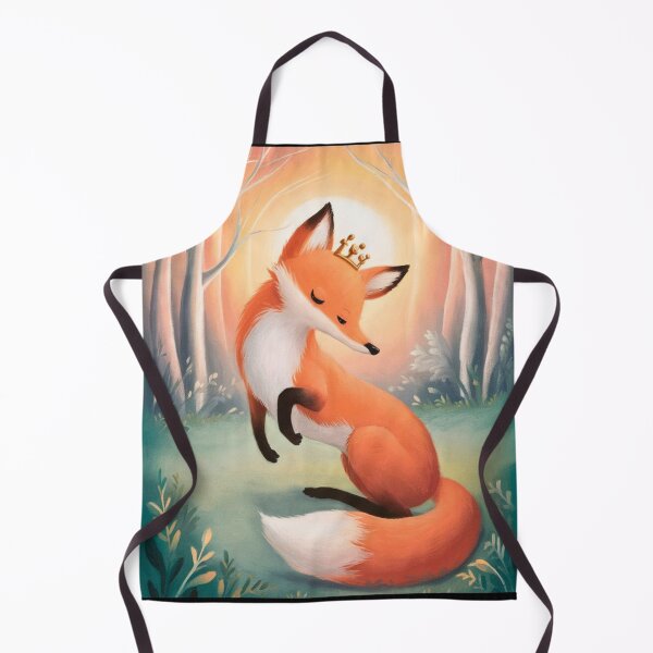 Item preview, Whimsical Fox. Fantasy cute fox, magical forest, enchanting woodland, vintage fox designed and sold by FoxVibes.