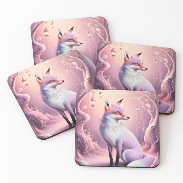 Item preview, Whimsical Fox. Fantasy cute fox, magical forest, enchanting woodland, vintage fox designed and sold by FoxVibes.
