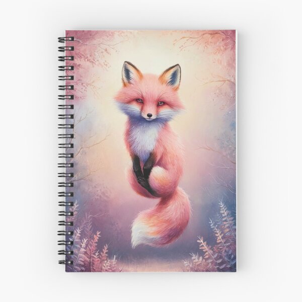 Item preview, Whimsical Fox. Fantasy cute fox, magical forest, enchanting woodland, vintage fox designed and sold by FoxVibes.