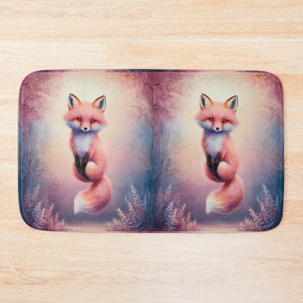 Item preview, Whimsical Fox. Fantasy cute fox, magical forest, enchanting woodland, vintage fox designed and sold by FoxVibes.