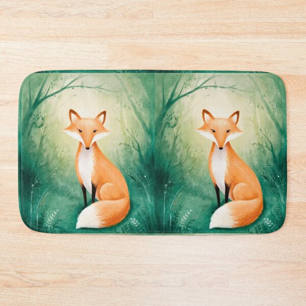 Item preview, Whimsical Fox. Fantasy cute fox, magical forest, enchanting woodland, vintage fox designed and sold by FoxVibes.