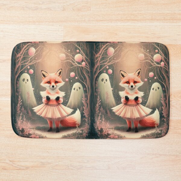 Item preview, Whimsical Fox. Fantasy cute fox, magical forest, enchanting woodland, vintage fox designed and sold by FoxVibes.
