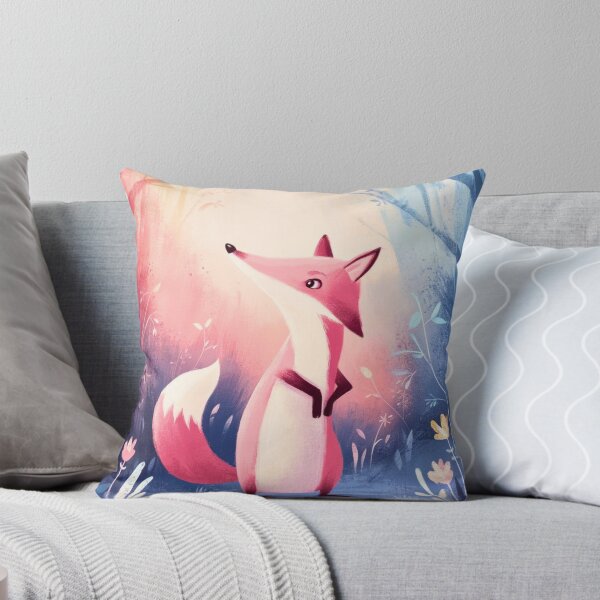 Item preview, Whimsical Fox. Fantasy cute fox, magical forest, enchanting woodland, vintage fox designed and sold by FoxVibes.