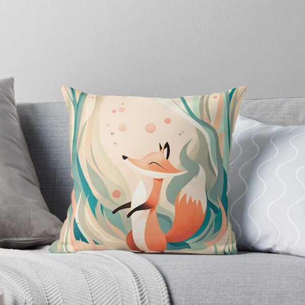 Item preview, Whimsical Fox. Fantasy cute fox, magical forest, enchanting woodland, vintage fox designed and sold by FoxVibes.