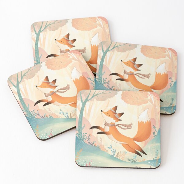 Item preview, Whimsical Fox. Fantasy cute fox, magical forest, enchanting woodland, vintage fox designed and sold by FoxVibes.