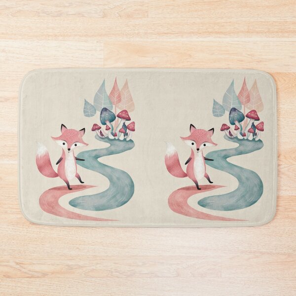 Item preview, Whimsical Fox. Fantasy cute fox, magical forest, enchanting woodland, vintage fox designed and sold by FoxVibes.