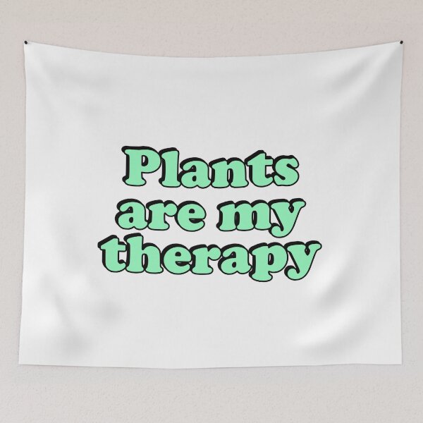 Item preview, Plants are my therapy  designed and sold by Inspirationmotivation.