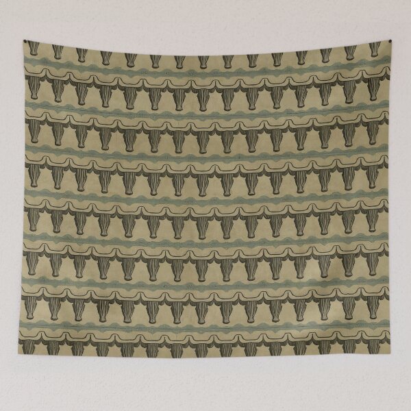 Item preview, Bulls Head Pattern 3 designed and sold by high-noon-moon.