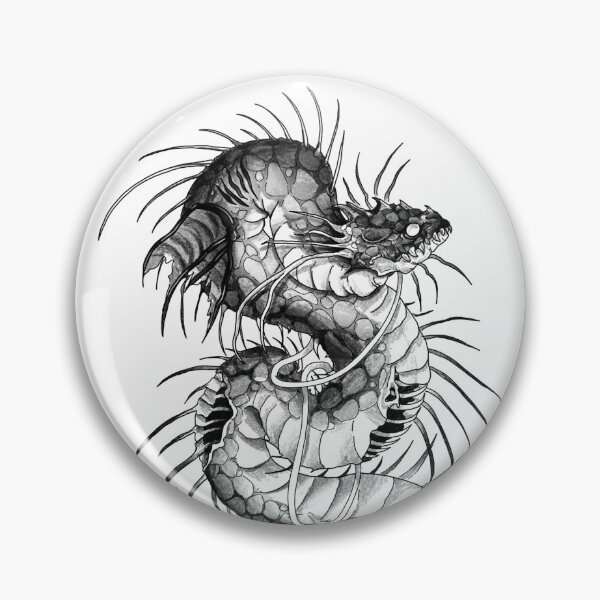 Item preview, Giant monster snake designed and sold by ElizaRoseTattoo.