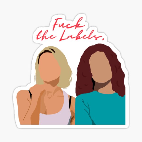 Item preview, WENTWORTH Prison - "F*ck the Labels" Bea Smith & Allie Novak  designed and sold by James Brischetta.