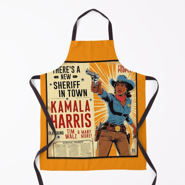 Item preview, Harris Walz 2024 Retro Vintage Pulp Spaghetti Western Style Graphic Novel  designed and sold by zptees.