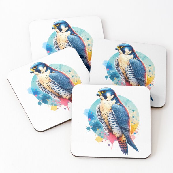 Item preview, Watercolor Peregrine Falcon designed and sold by ChaosReigns91.