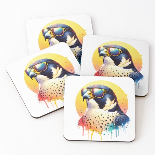 Item preview, Peregrine Falcon Wearing Sunglasses designed and sold by ChaosReigns91.