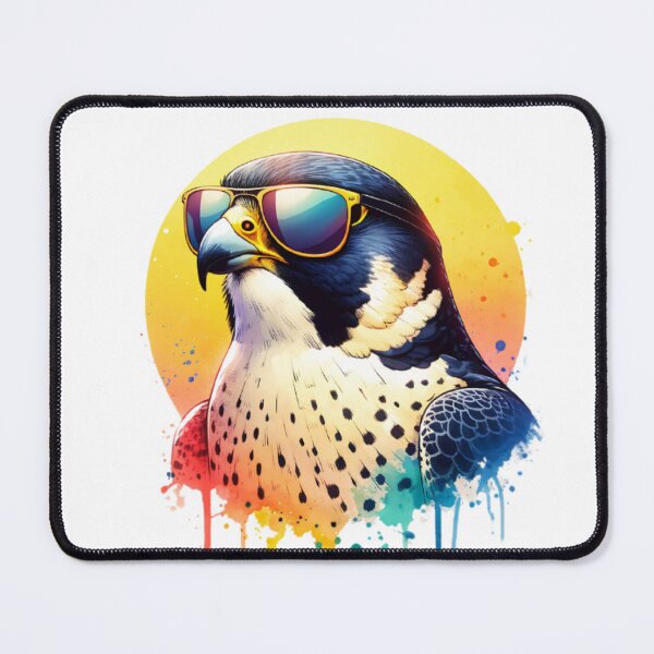Item preview, Peregrine Falcon Wearing Sunglasses designed and sold by ChaosReigns91.
