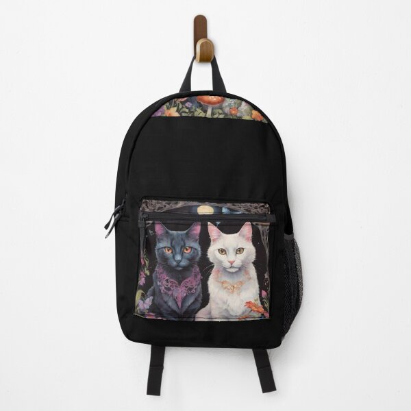 Item preview, The Gothic Garden “Black & White Cats” designed and sold by Spellhorn13.