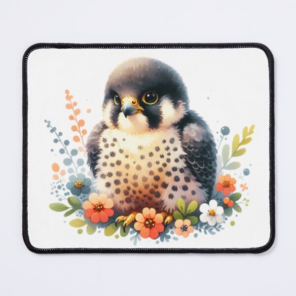 Item preview, Cute Baby Peregrine Falcon designed and sold by ChaosReigns91.