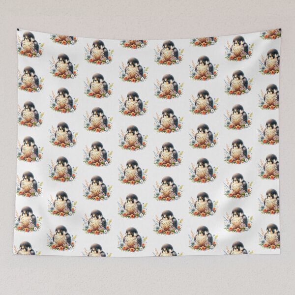 Item preview, Cute Baby Peregrine Falcon designed and sold by ChaosReigns91.