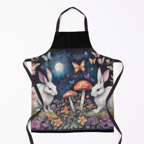 Item preview, The Gothic Garden “Rabbits” designed and sold by UnicornAndRaven .
