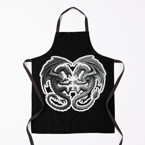Item preview, Two Dragons: Black and White designed and sold by PinUpPizzazz.