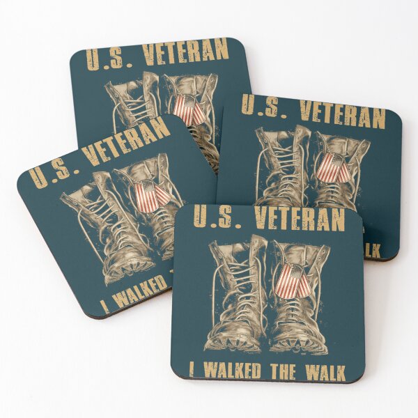 Item preview, Proud U.S Veteran Walk The Walk designed and sold by LoraleeShowell.