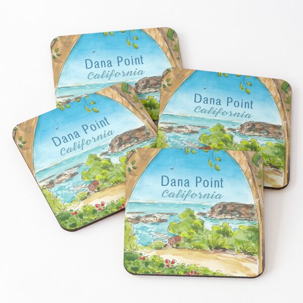 Item preview, Blufftop Trail Dana Point – Fun California Art designed and sold by Fun Travel Art.