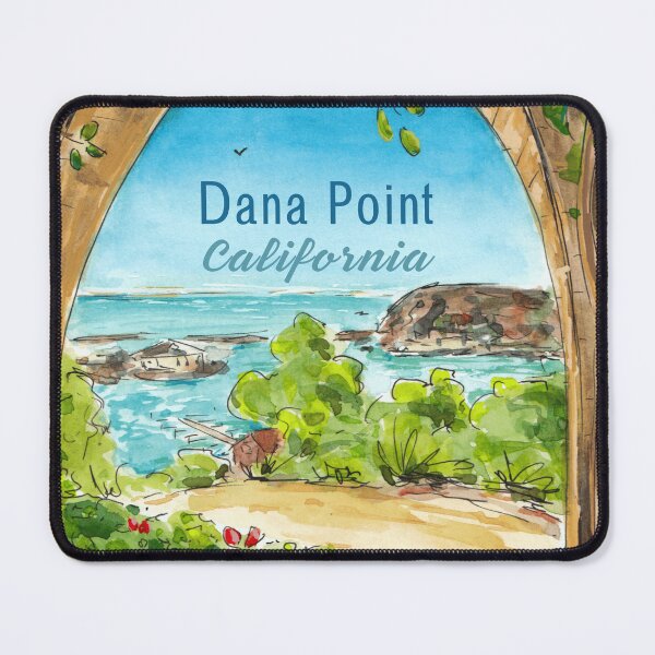 Item preview, Blufftop Trail Dana Point – Fun California Art designed and sold by Fun Travel Art.