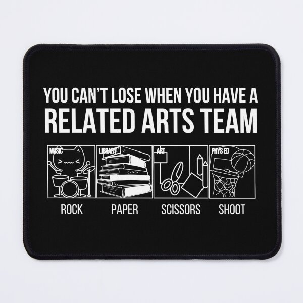 Item preview, Related Arts Team (White Text) designed and sold by rebeckym.