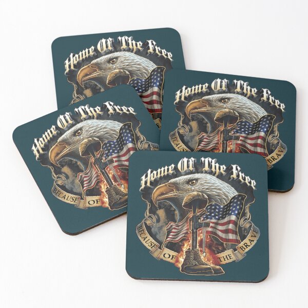 Item preview, Home Of The Free Because Of The Brave Usa designed and sold by LoraleeShowell.