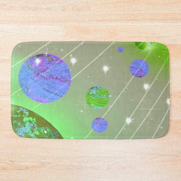 Item preview, "Sparkly Planets: Life Abounds" designed and sold by Spaceart9.