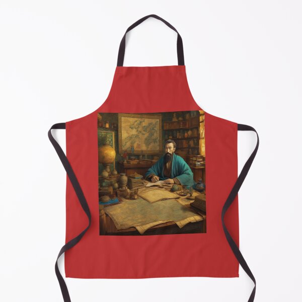 Item preview, "Marco Polo's Silk Road Study Room" designed and sold by Artisticanvas.
