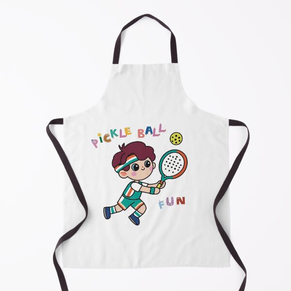 Aperçu de l'œuvre Pickle ball amusant enfants de sport mignons créée et vendue par WowCustomDesign.