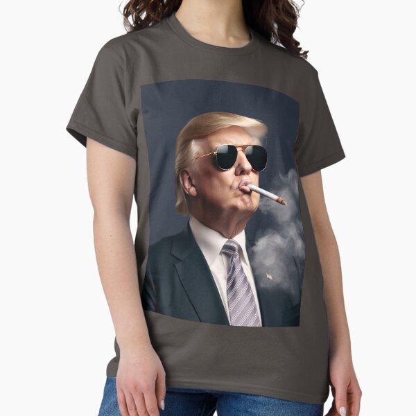 Item preview, Trump Smoking a HUGE Joint designed and sold by MauiWowieMerch.