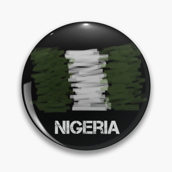Item preview, Nigerian Flag Abstract designed and sold by CultureCornerCo.