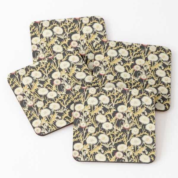 Item preview, Dandelion Botanical Floral Detailed Patterns designed and sold by Mandie Kuo.