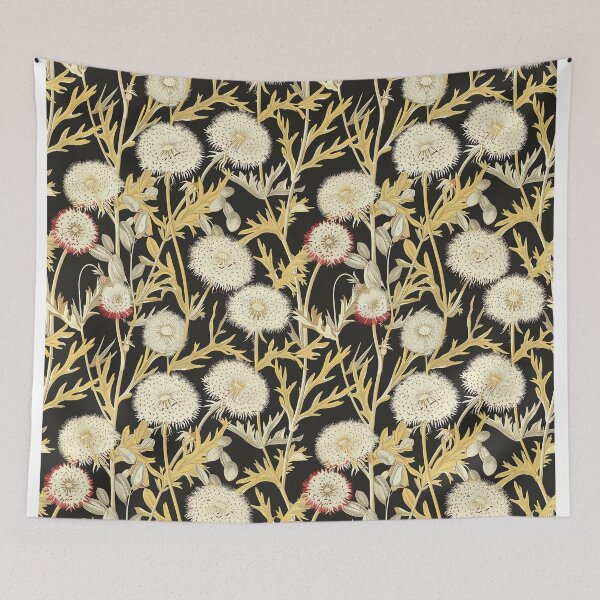 Item preview, Dandelion Botanical Floral Detailed Patterns designed and sold by Mandie Kuo.