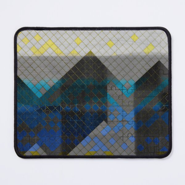 Item preview, Abstract landscape IV designed and sold by MAMA LXXVIII: Art by Marsailhe Milward.