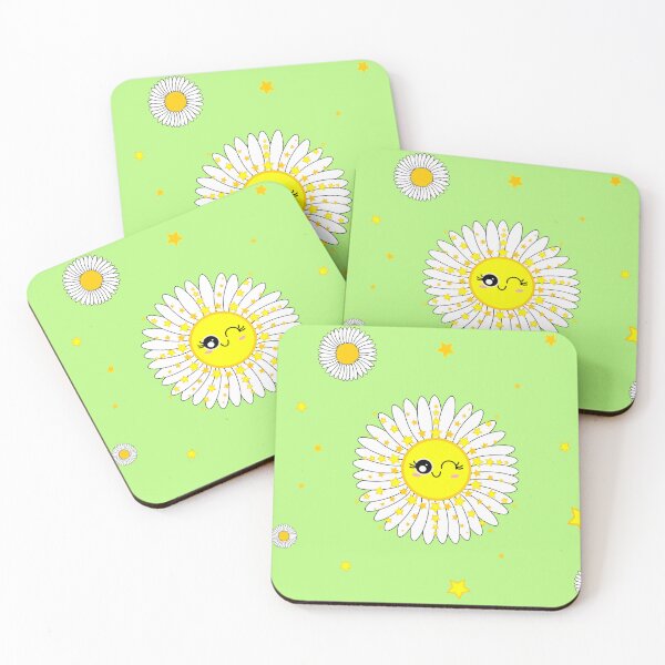 Item preview, Sunny Chamomile Flower Shining Star Pattern designed and sold by HoppRock.