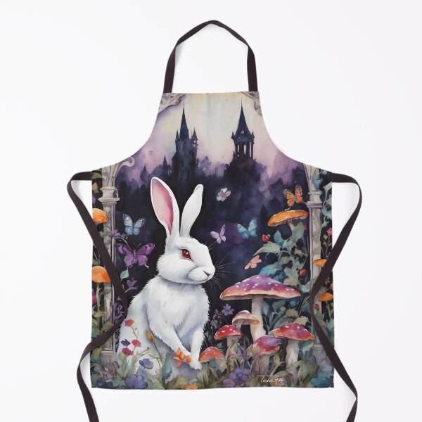 Item preview, El Jardín Gótico “Conejo Blanco” designed and sold by UnicornAndRaven .