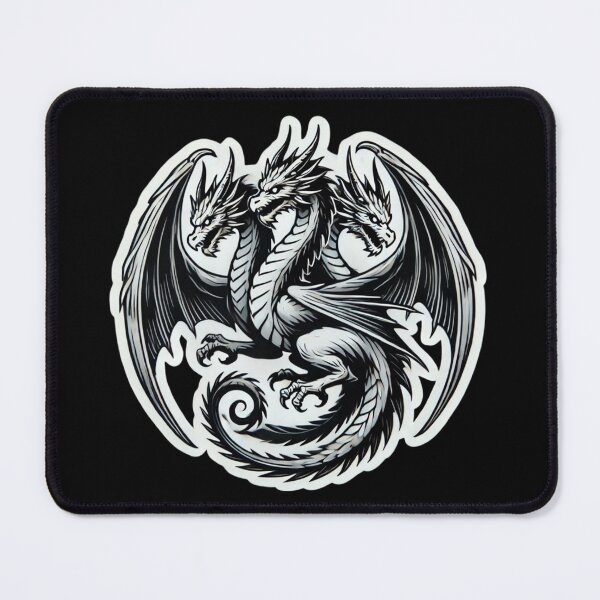 Item preview, Three Headed Dragon designed and sold by PinUpPizzazz.