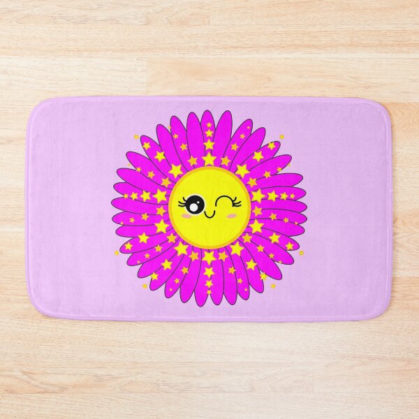 Item preview, Sunny Chamomile Flower Shining Star Pink designed and sold by HoppRock.