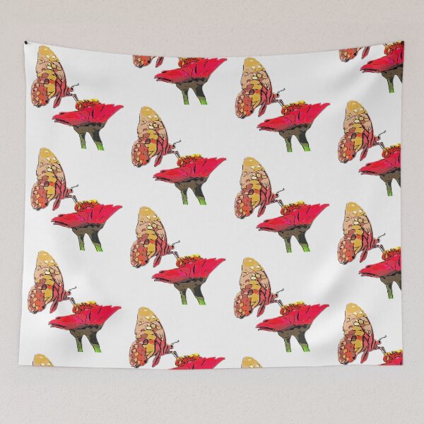 Item preview, Butterfly ? sweetness flower designed and sold by Tonyasartprints.
