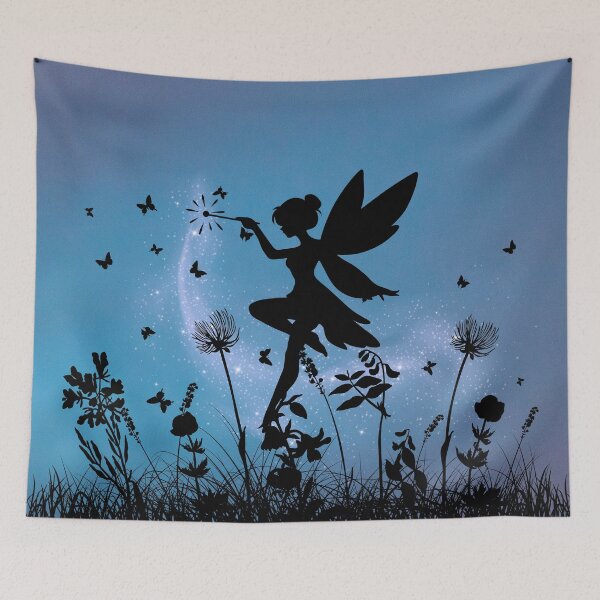 Item preview, Fairy Waving Her Magic Wand designed and sold by Rubyseven.