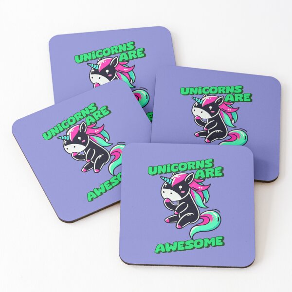 Item preview, Unicorns Are Awesome - Chad designed and sold by 3DAF.