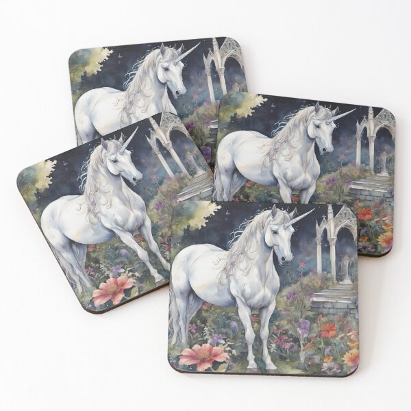 Item preview, The Gothic Garden “Unicorn IV” designed and sold by UnicornAndRaven .