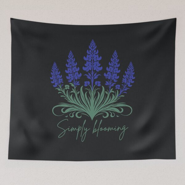Item preview, Meadow Flowers, Wildflowers, Lupine, Texas Bluebonnet designed and sold by rtlabdo.