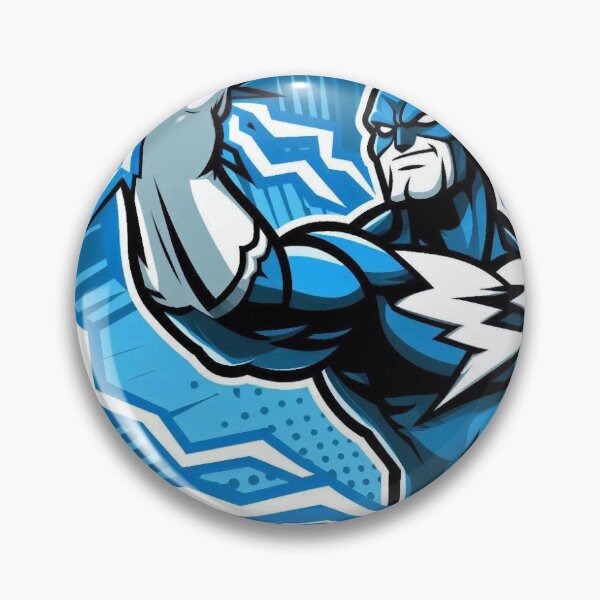 Item preview, Cool Lightening Man Cartoon designed and sold by boomfire153.